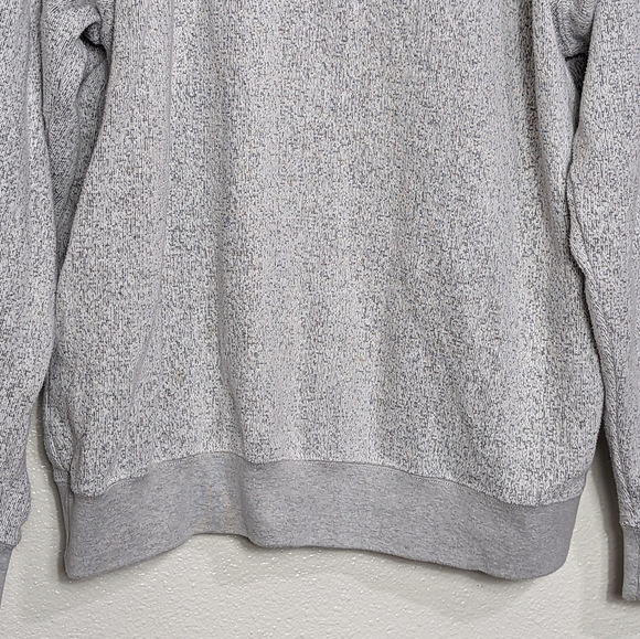 ORVIS Quarter Zip Pullover Sweatshirt Men's L Light Gray Outdoors - Picture 4 of 9